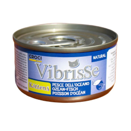 Vibrisse Влажный корм для котят с океанической рыбой, 70 г