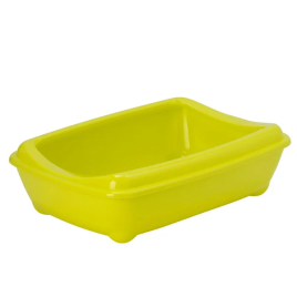 Moderna Arist-o-Tray Туалет з бортиком для котів, лимонний
