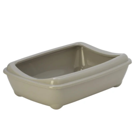 Moderna Arist-o-Tray Туалет з бортиком для котів, сірий