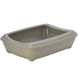 Moderna Arist-O-Tray Jumbo Туалет з бортиком для котів, сірий
