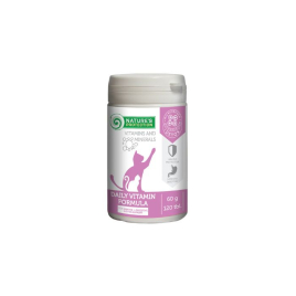 Nature's Protection Daily Vitamin Formula Пищевая добавка для укрепления иммунитета и улучшения пищеварения у кошек, 120 таблеток