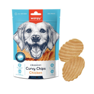 Wanpy Curvy Chips Chicken Чипсы хрустящие из курицы для собак, 60 г
