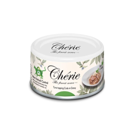 Cherie Hairball Control Tuna &amp; Crab Влажный корм для кошек кусочки тунца и краба в соусе, 80 г