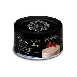 Cherie Healthy Living Tuna Mousse Влажный корм для кошек мусс с тунцом,80 г