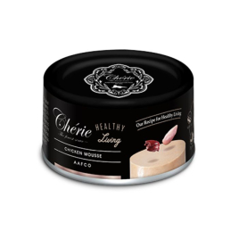 Cherie Healthy Living Chicken Mousse Влажный корм для кошек мусс с курицей, 80 г