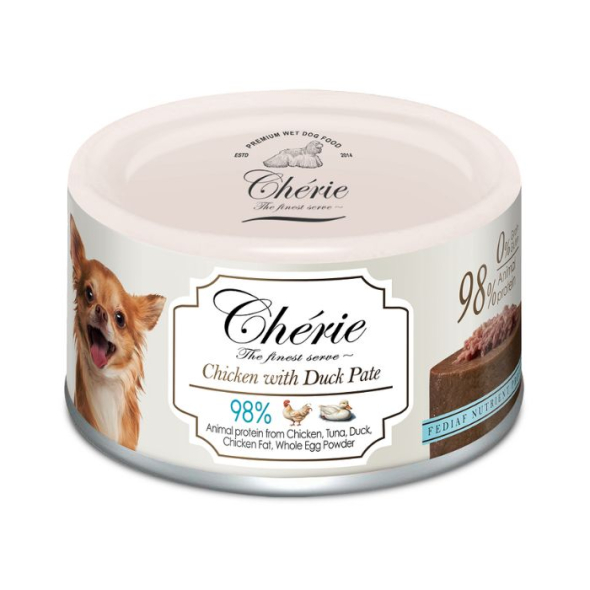 Cherie Dog Pate Chicken with Duck Влажный корм для собак куриное пате с уткой, 80 г