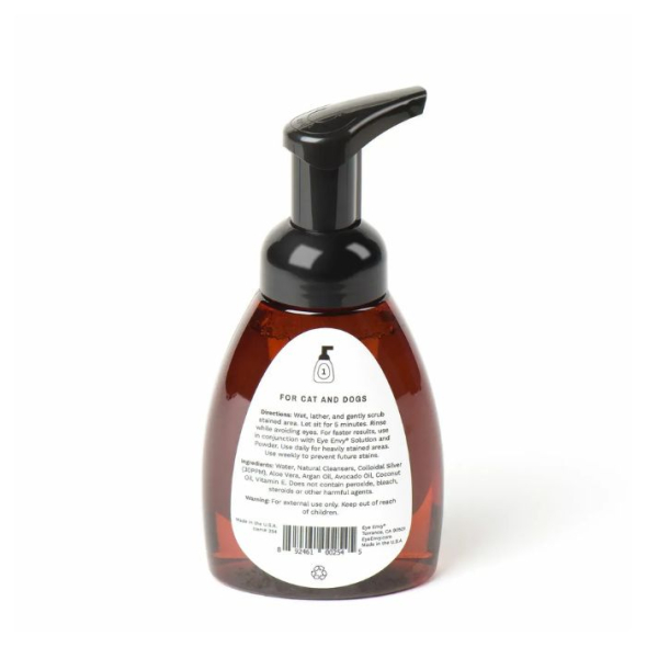 Eye Envy Tear Stain Facial Cleanser Очищающая пенка от слезных пятен у собак и кошек, 250 мл - 1