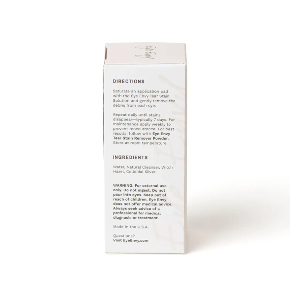 Eye Envy Tear Stain Remover Solution Лосьон от слезных пятен для собак и кошек, 59 мл - 3