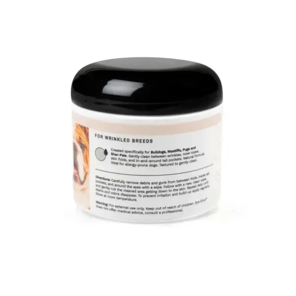 Eye Envy Buldog Wipes Салфетки для гигиены кожных складочек бульдогов, 60 шт - 2