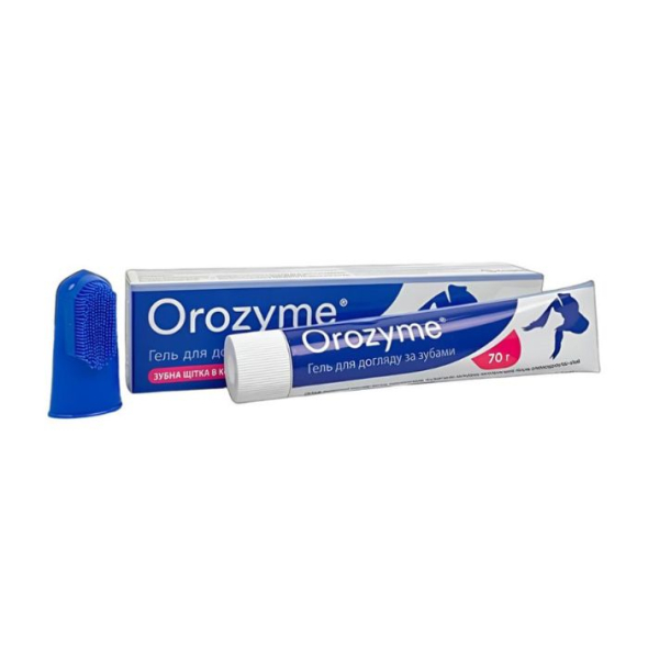 Orozyme (Орозим) Гель для ухода за полостью рта собак и котов, 70 г