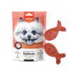 Wanpy Salmon Fish Shape Bites Рыбки с лососем и курицей для собак, 100 г