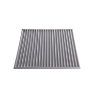 FIBOO Коврик для кошачьего туалета Litter Mat, светло-серый, 30x30 см