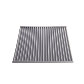 FIBOO Килимок для котячого туалету Litter Mat, світло-сірий, 30x30 см