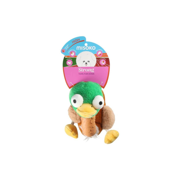 MISOKO Крепкая игрушка для собак утка TPE, 45 см - 1