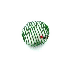 HIPPIE PET Игрушка для котов Мячик с мышкой зеленый 7 см