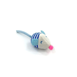 HIPPIE PET Игрушка для котов Мышка средняя синяя 9 см
