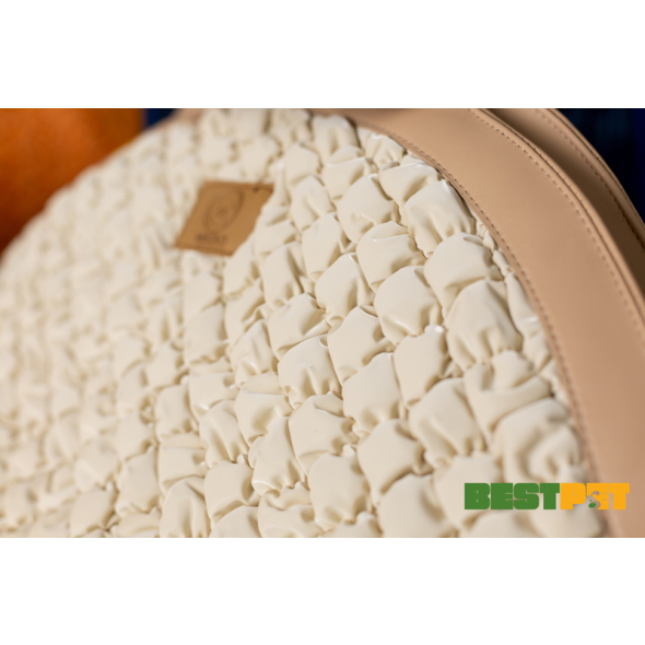 MISOKO Дорожная сумка для домашних животных, 40 x 22 x 35 см, светло-коричневая - 7