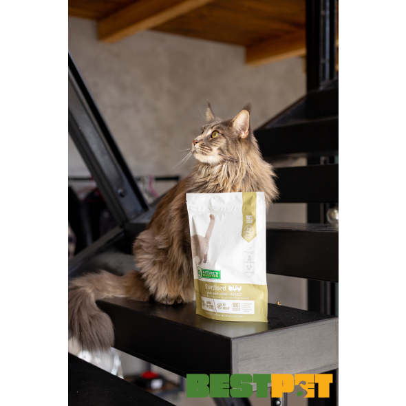 Nature's Protection Sterilised Сухой корм для стерилизованных кошек, 400 г - 2