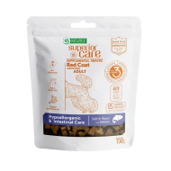 Nature's Protection Superior Care Red Coat Hypoallergenic &amp; Intestinal Care Беззерновые лакомства для взрослых собак с рыжим окрасом с лососем, 150 г