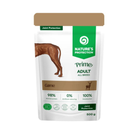 Nature's Protection Prime Joint Protection Adult Dogs Game Влажный корм для собак для защиты суставов с дичью, 500 г