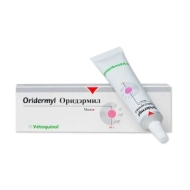 Vetoquinol Oridermyl (Оридермил) Мазь ушная, для лечения отитов и дерматитов, 10 г
