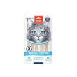 Wanpy Functional Creamy Treat Hairball Control Кремовое лакомство для котов с курятиной и треской для выведения комочков шерсти, 5 шт. х 14 г