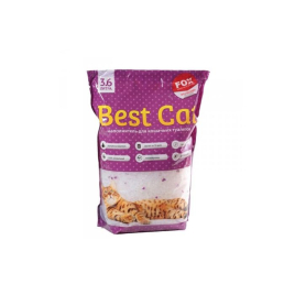 BEST CAT Наповнювач для котячого туалету силікагельовий 3,6 л (лаванда) BEST CAT Наповнювач для котячого туалету силікагельовий 3,6 л (лаванда)