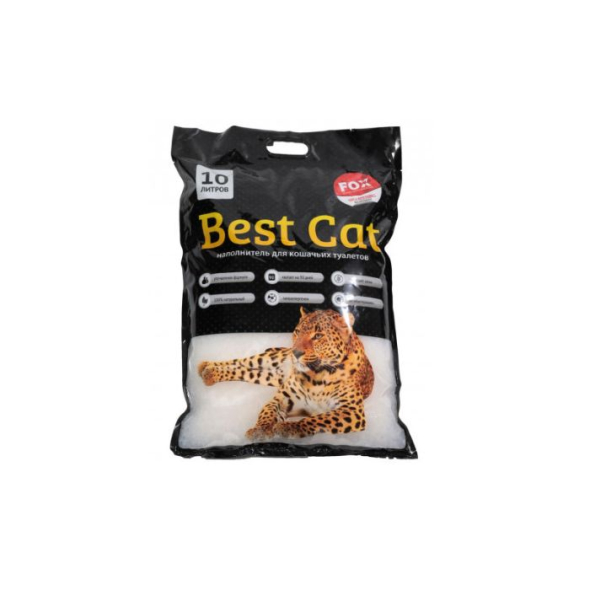 BEST CAT Наповнювач для котячого туалету силікагельовий 10 л