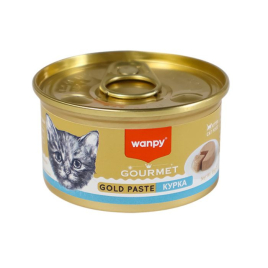 Wanpy Gourmet Gold Paste Kitten Chicken Паштет с курицей для котят, 85 г
