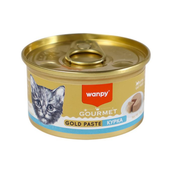 Wanpy Gourmet Gold Paste Kitten Chicken Паштет з куркою для кошенят, 85 г