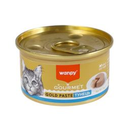 Wanpy Gourmet Gold Paste Tuna Паштет с тунцом для кошек, 85 г