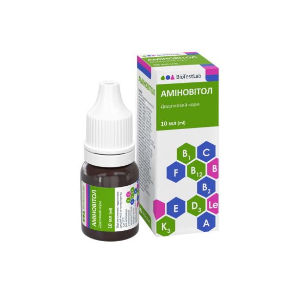 BioTestLab Аминовитол Комплекс витаминов и аминокислот, 10 мл - 1