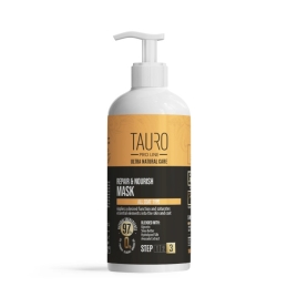 Маска відновлення та живлення для шкіри та шерсті собак і котів TAURO PRO LINE Ultra Natural Care Repair and Nourish Mask, 1000 мл