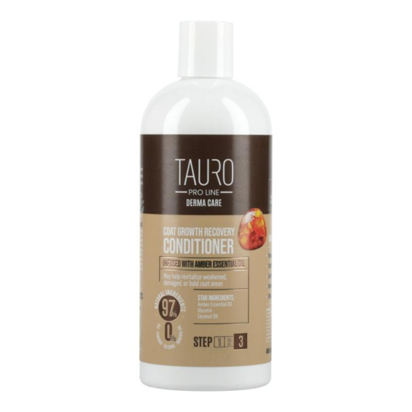 Кондиціонер для сприяння росту шерсті для собак і котів Tauro Pro Line Coat Growth Recovery Conditioner, 400 мл
