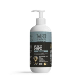 Tauro Pro Line Ultra Care Wire Coat Шампунь для собак и кошек с жесткой шерстью, 400 мл