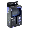 Tauro Pro Line Royal Щетка пластиковая тонкие и мягкие зубчики из нержавеющей стали 25 мм, фиолетовая, большая 17,5 x 10,6 x 6,2 см - 5