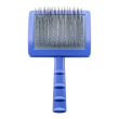 Tauro Pro Line Royal Щетка пластиковая тонкие и мягкие зубчики из нержавеющей стали 25 мм, фиолетовая, большая 17,5 x 10,6 x 6,2 см