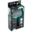 Tauro Pro Line Royal Щетка пластиковая тонкие и жесткие зубчики из нержавеющей стали 11 мм, мятная, большая 17,5 x 10,6 x 6,2 см - 2