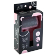 Tauro Pro Line Royal Щетка пластиковая тонкие и мягкие зубчики из нержавеющей стали 25 мм, розовая, малая 15,5 x 10,2 x 6,2 см - 2