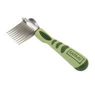 Safari Dematting Comb Ковтуноріз прямий для собак та котів, 20 х 6,5 х 3,4 см