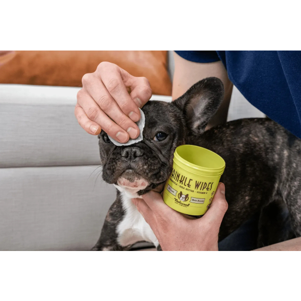 Natural Dog Company Wrinkle Wipes Салфетки для складочек у собак, 50 шт - 2