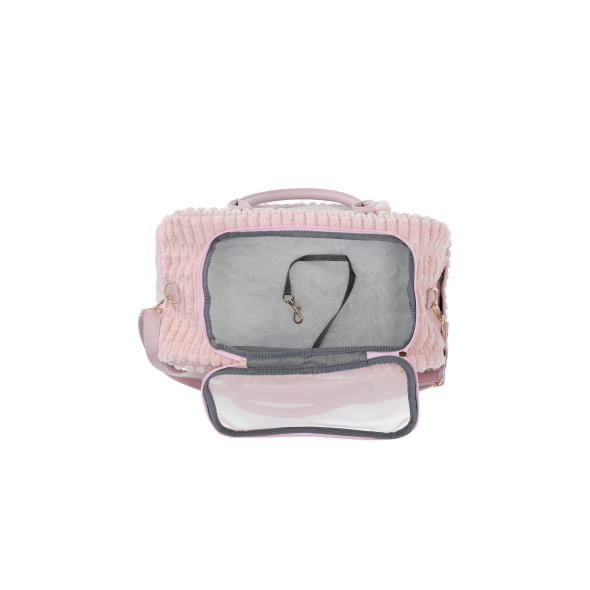 MISOKO&amp;CO дорожня сумка для домашніх тварин, 41.5 x 23 x 28 см, рожева - 6