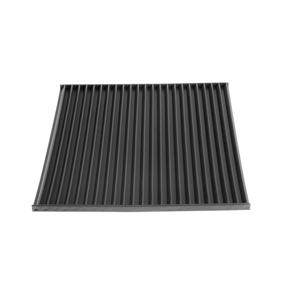 FIBOO Килимок для котячого туалету Litter Mat, темно-сірий, 30x30 см