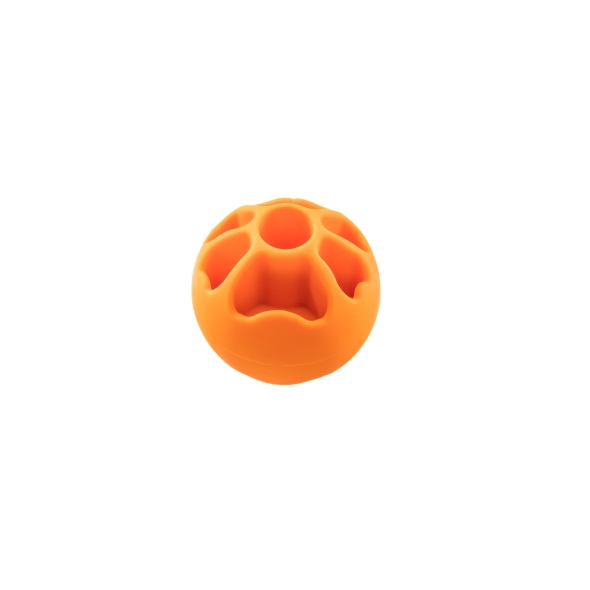 FIBOO Іграшка для собак Snack fibooll, помаранчева, D 6.5 см