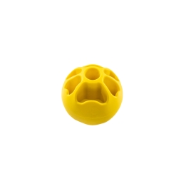 FIBOO Іграшка для собак Snack fibooll, жовта, D 6.5 см